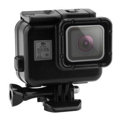 Carcasa waterproof cu touch backdoor 30m compatibila GoPro Hero 5 Black Hero 6 Black Hero 7 GP377A foto