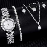 Ceas, colier, inel, cercei + bratara GRATIS Diamonda