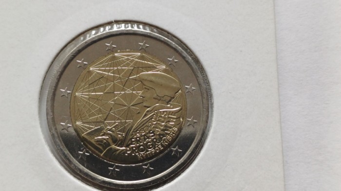 Cipru -2 Euro 2022-UNC- Programul Erasmus
