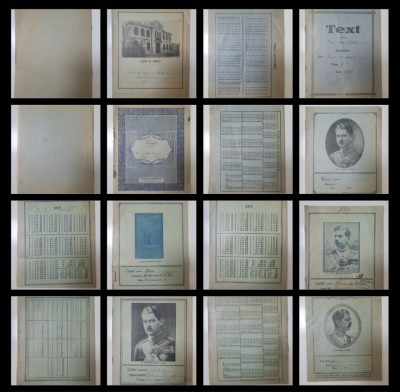 Caiet perioada Regelui Carol ll (8 bucăți diferite) foto