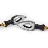 Semnalizari LED moto cu gaura mijloc (duble)
