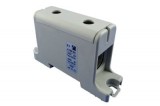 Clema terminala conexiune 1 pol gri Cu-Al 2x50mm &sup2;, , , , , , , montare pe sina DIN 35mm 145A (Al) 160A ( Cu), Pollmann