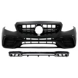 Kit bare Mercedes E-Class W213 2016-2019 E63 Design negru