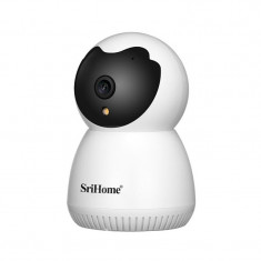 Camera de supraveghere Wireless SriHome, Full HD, 3 MP, vedere nocturna, sunet bidirectional, senzor miscare foto