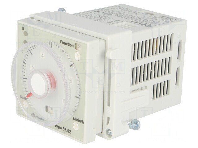 Timer DPDT 0,05s-100h 24-230V AC/DC