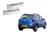 Cumpara ieftin Ornament protectie portbagaj cromat compatibil Dacia Sandero 2 (2012-2020)