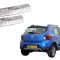Ornament protectie portbagaj cromat compatibil Dacia Sandero 2 (2012-2020)