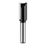 Freza dreapta pentru lemn Graphite, 2 taisuri VIDIA, 12 x 25 mm, tija 8 mm