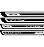 Set Protectii Praguri Gri - Dacia Stepway