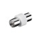 Adaptor coaxial tata-tata Goobay