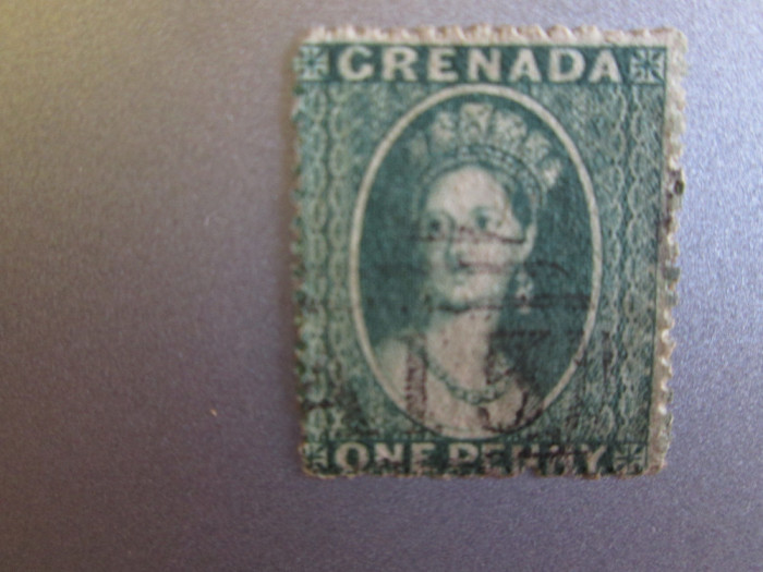 GRENADA REGINA VICTORIA STAMPILAT=208