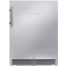 Frigider pentru exterior OKes 1750, 60 cm, MagicEye, yala cu cheie, Clasa B, Inox antiamprenta