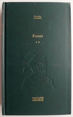 Faust, vol. II &amp;ndash; Goethe foto