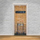 Cumpara ieftin Autocolant decorativ pentru Usa - Kings Cross Platform 9.75