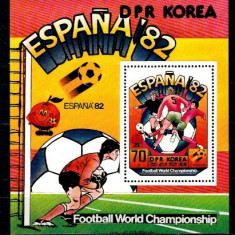 DPR Korea 1981 - CM fotbal Spania, colita neuzata