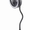LAMPA BIROU LED Gembird, 3-in-1, incarcare wireless, putere 10W, ventilator 3 viteze, alimentator USB neinclus, negru &quot;TA-WPC10-LEDFAN-01&quot; (timbru ver