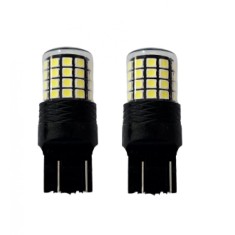 Set de 2 becuri led Xentech Light w21w/5w T20 54 SMD Canbus 12-24V