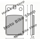 Placute Frana Fata MBS Gilera/Malaguti Crosser-F12