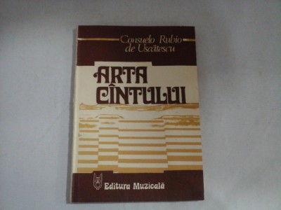 ARTA CINTULUI - CONSUELO RUBIO DE USCATESCU foto