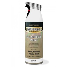 Vopsea Spray Universal Satin Alb 400ml