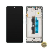 Display cu Touchscreen Xiaomi Redmi Note 13 Pro 4G cu Rama Verde (Forest Green) Service Pack 56000100N600