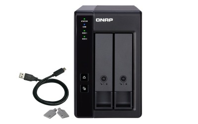 EXT USB QNAP TR-002 2BAY SATA TWR foto