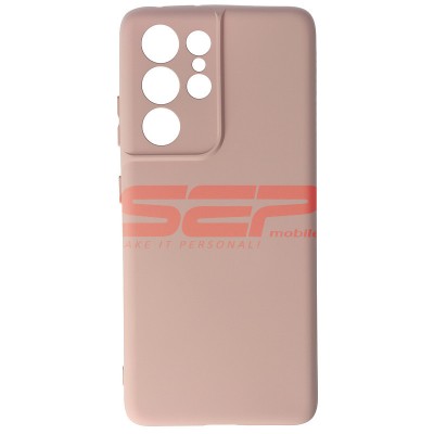 Toc silicon High Copy Samsung Galaxy S21 Ultra Ivory foto