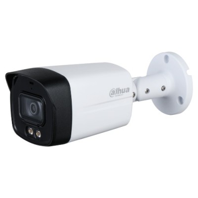 Camera supraveghere, Full-color, 5MP, lentila 3.6mm, lumina alba 40m, Microfon - Dahua HAC-HFW1509TLM-A-LED-0360B-S2 SafetyGuard Surveillance foto