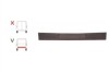 Segment reparatie haion spate Ford Transit 1986-2000 Partea Centru, Spate, inferior , hayon spate