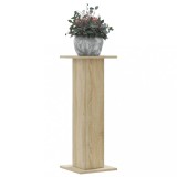VidaXL Suporturi de plante 2 buc. sonoma 30x30x80 cm lemn prelucrat