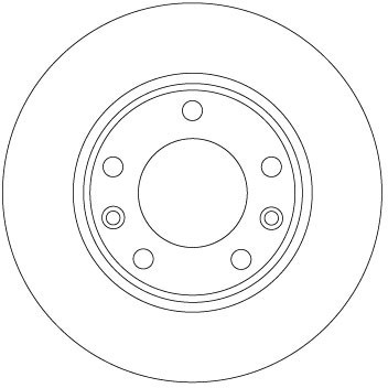 TRW DF6910 Disc frana foto