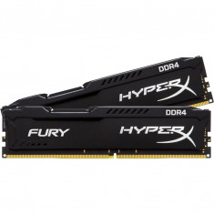 Memorie HyperX Fury Black 16GB (2x8GB), DDR4, 2666MHz, CL16, 1.2V