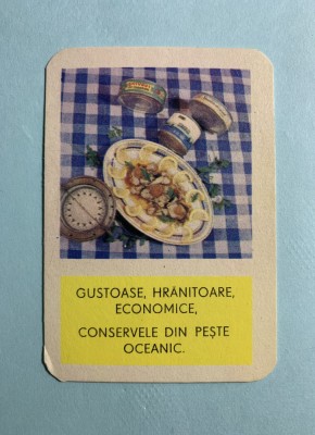 Calendar 1979 reclama la conservele de pește oceanic foto