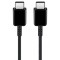 Cablu de date Type-C 100W, 0.98m Samsung, negru, EP-DG977BBE