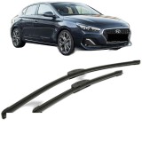 Cumpara ieftin Set stergatoare auto HYUNDAI i30 FASTBACK (PDE, PDEN) din 2017-2021, pentru parbriz auto, 2 bucati, Bosch Aerotwin Retrofit, din cauciuc siliconat rez