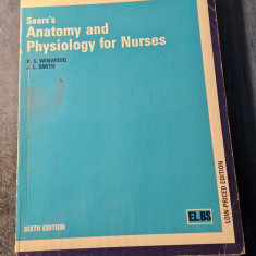 Sears's anatomy and physiology for nurses R. S. Winwood