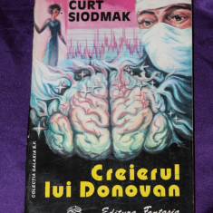 Creierul lui Donovan – Curt Siodmak sf science fiction