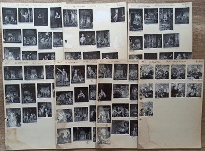 Scene din Inima mea pe inaltimi, Teatrul Bulandra 1964// lot 77 fotografii foto