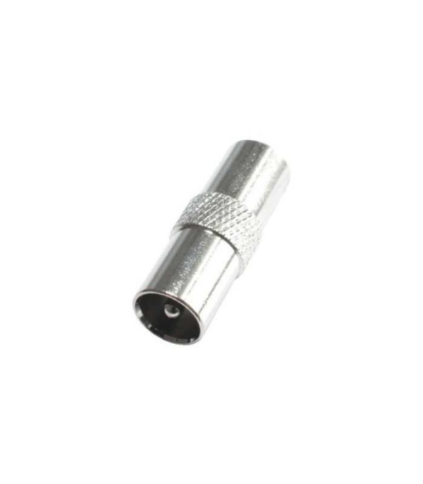 Mufa tata coaxiala metal se poate infileta direct pe cablu RG6 HOME
