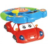 Jucarie interactiva pentru bebe-Primul Meu Volan, Oem