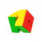 Cub Magic 2x2x2, DianSheng, Stickerless, 4.8 cm