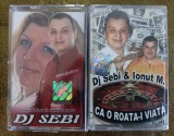 DJ Seby , Doua casete cu muzica de petrecere, sigilate in folie