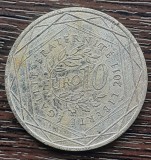 (A767) MONEDA DIN ARGINT FRANTA - 10 EURO 2011, REGIUNI - ILE DE FRANCE, 10 GR