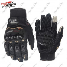 Manusi Moto Scuter Atv - Pro Biker cu Protectii ( S ) foto