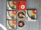 Set 3 Role Magnetofon Orwo 13 cm Goale pentru Banda Magnetofon