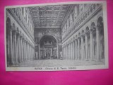 HOPCT 12482 BISERICA SF PAVEL -ROMA IN 1913-ITALIA -STAMPILA / TIMBRU-EUROPA -CIRCULATA