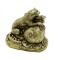 Statueta Feng Shui Tigru cu Sac de bani - 8cm,Model FS203