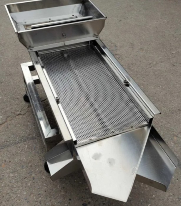 Selector seminte 220V, constructie inox