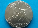 GIBRALTAR-20 PENCE 2019 (Island Games)