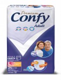 Scutece chilot pentru adulti Premium Jumbo Marime L, 24 bucati, Confy